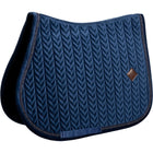 Kentucky Zadeldekje Velvet Mini Pearls Springen Navy