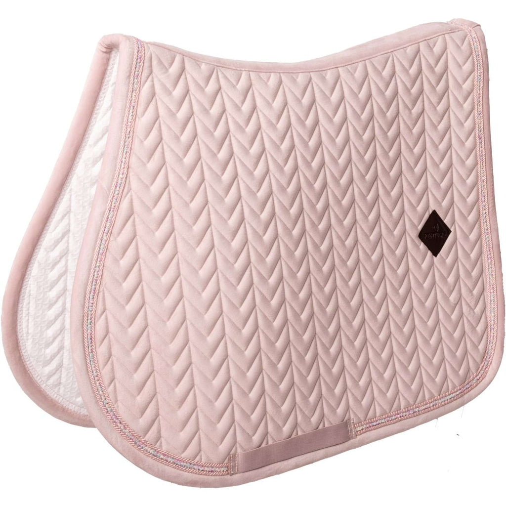 Kentucky Zadeldekje Velvet Mini Pearls Springen Old Rose
