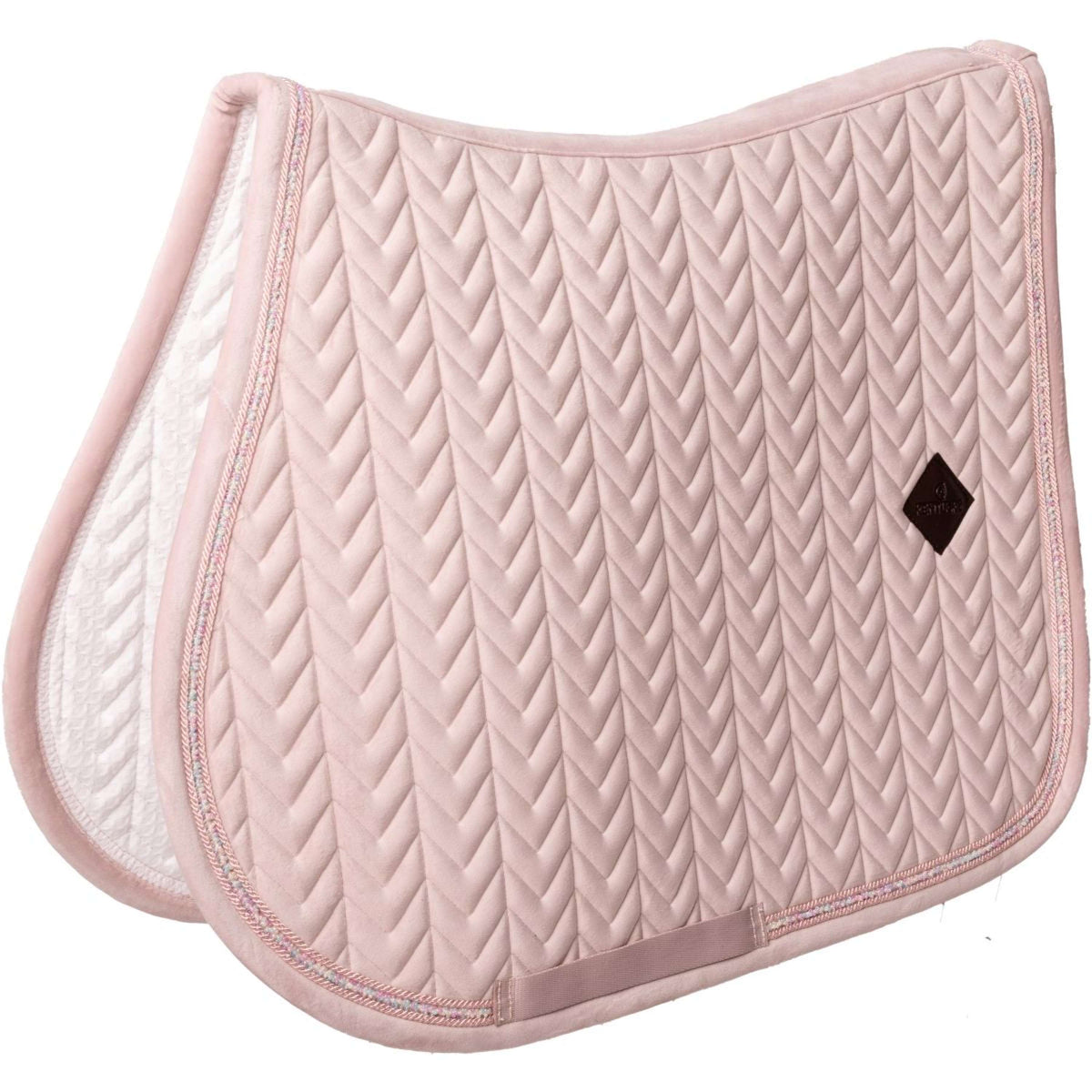 Kentucky Zadeldekje Velvet Mini Pearls Springen Old Rose