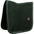 Kentucky Zadeldekje Velvet Mini Pearls Dressuur Pine Green