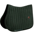 Kentucky Zadeldekje Velvet Mini Pearls Springen Pine Green