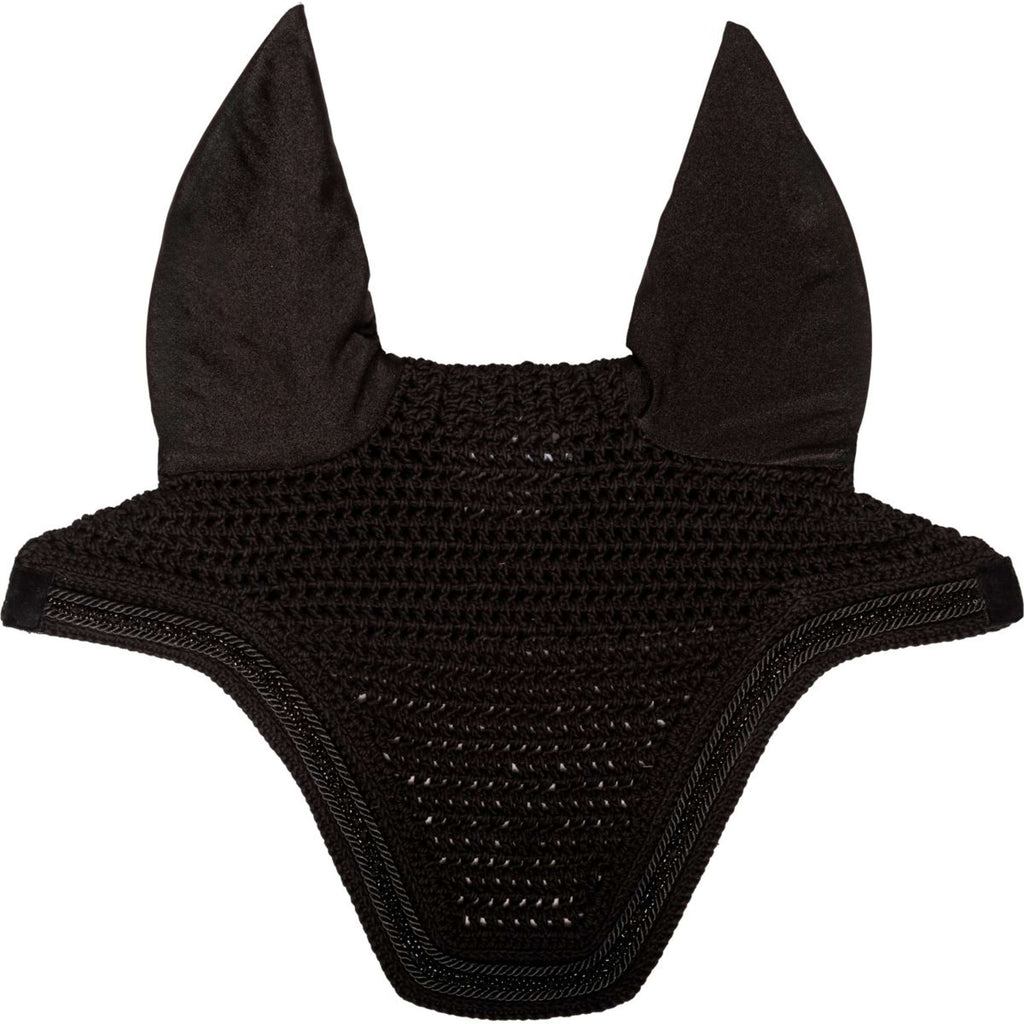 Kentucky Oornetje Wellington Velvet Mini Pearls Zwart