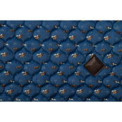 Kentucky Zadeldekje Velvet Horse Printing Dressuur Navy