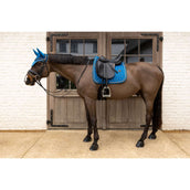 Kentucky Zadeldekje Velvet Horse Printing Dressuur Navy