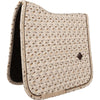 Kentucky Zadeldekje Velvet Horse Printing Dressuur Beige