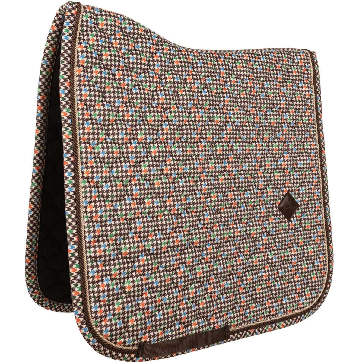 Kentucky Zadeldekje Velvet Pied De Poule Dressuur Bruin