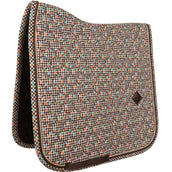 Kentucky Zadeldekje Velvet Pied De Poule Dressuur Bruin