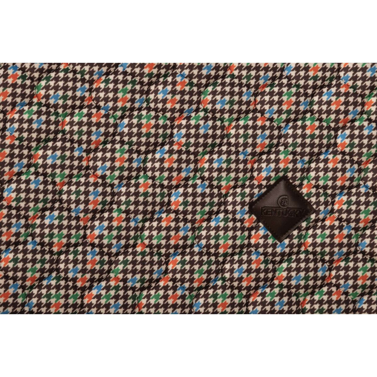 Kentucky Zadeldekje Velvet Pied De Poule Dressuur Bruin