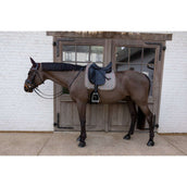 Kentucky Zadeldekje Velvet Pied De Poule Dressuur Bruin