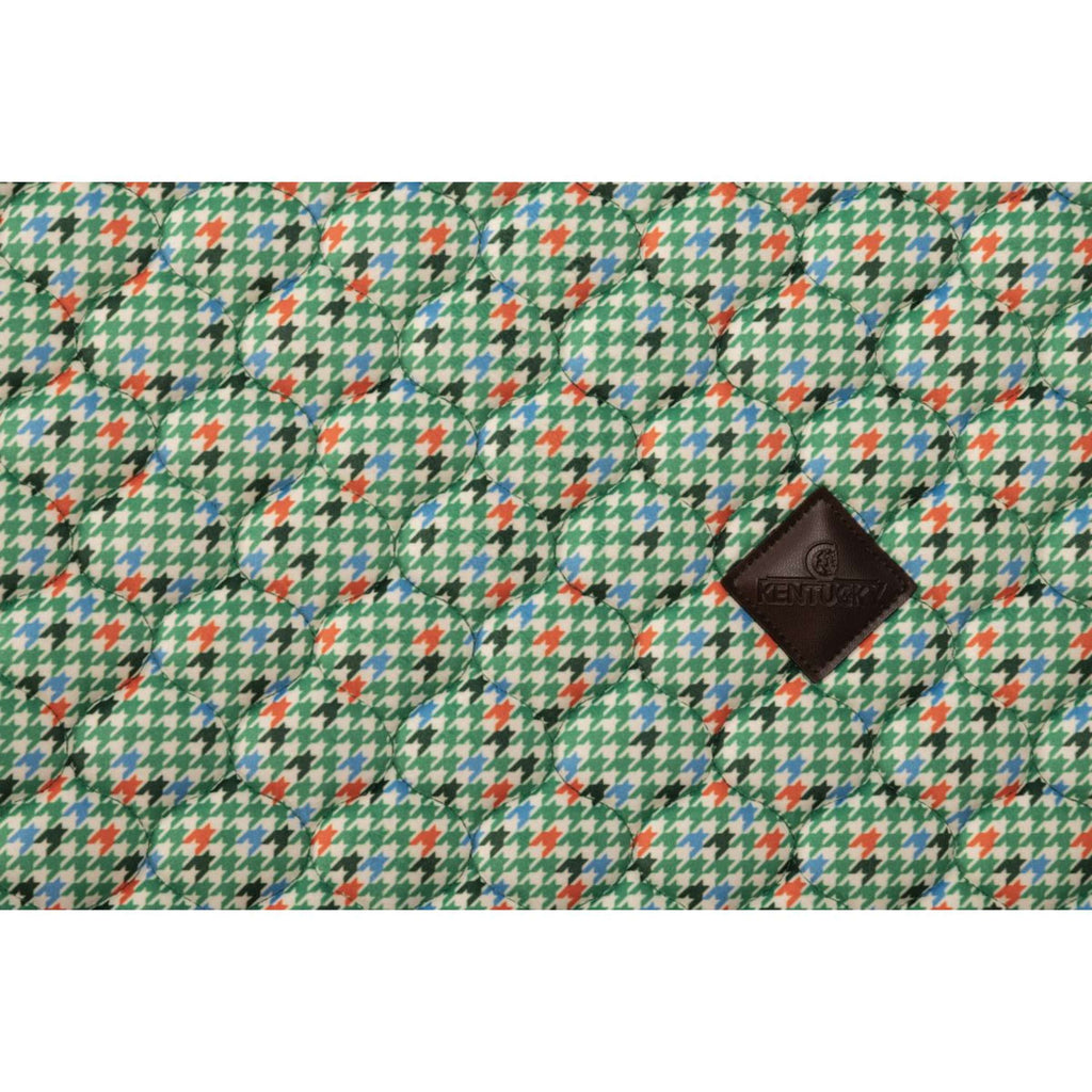 Kentucky Zadeldekje Velvet Pied De Poule Springen Licht Groen