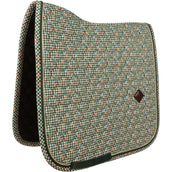 Kentucky Zadeldekje Velvet Pied De Poule Dressuur Donker Groen