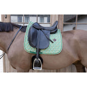 Kentucky Zadeldekje Velvet Pied De Poule Dressuur Donker Groen