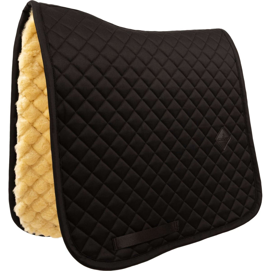 Kentucky Zadeldekje Skin Friendly Diamond Dressuur Zwart