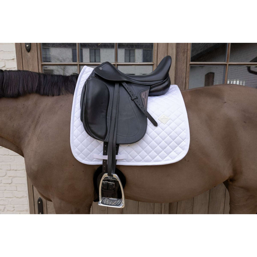Kentucky Zadeldekje Skin Friendly Diamond Dressuur Wit
