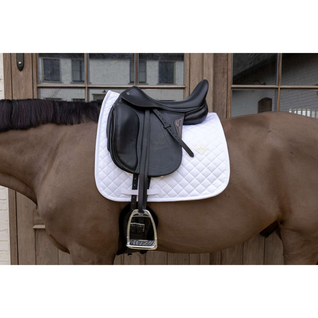 Kentucky Zadeldekje Skin Friendly Diamond Dressuur Wit