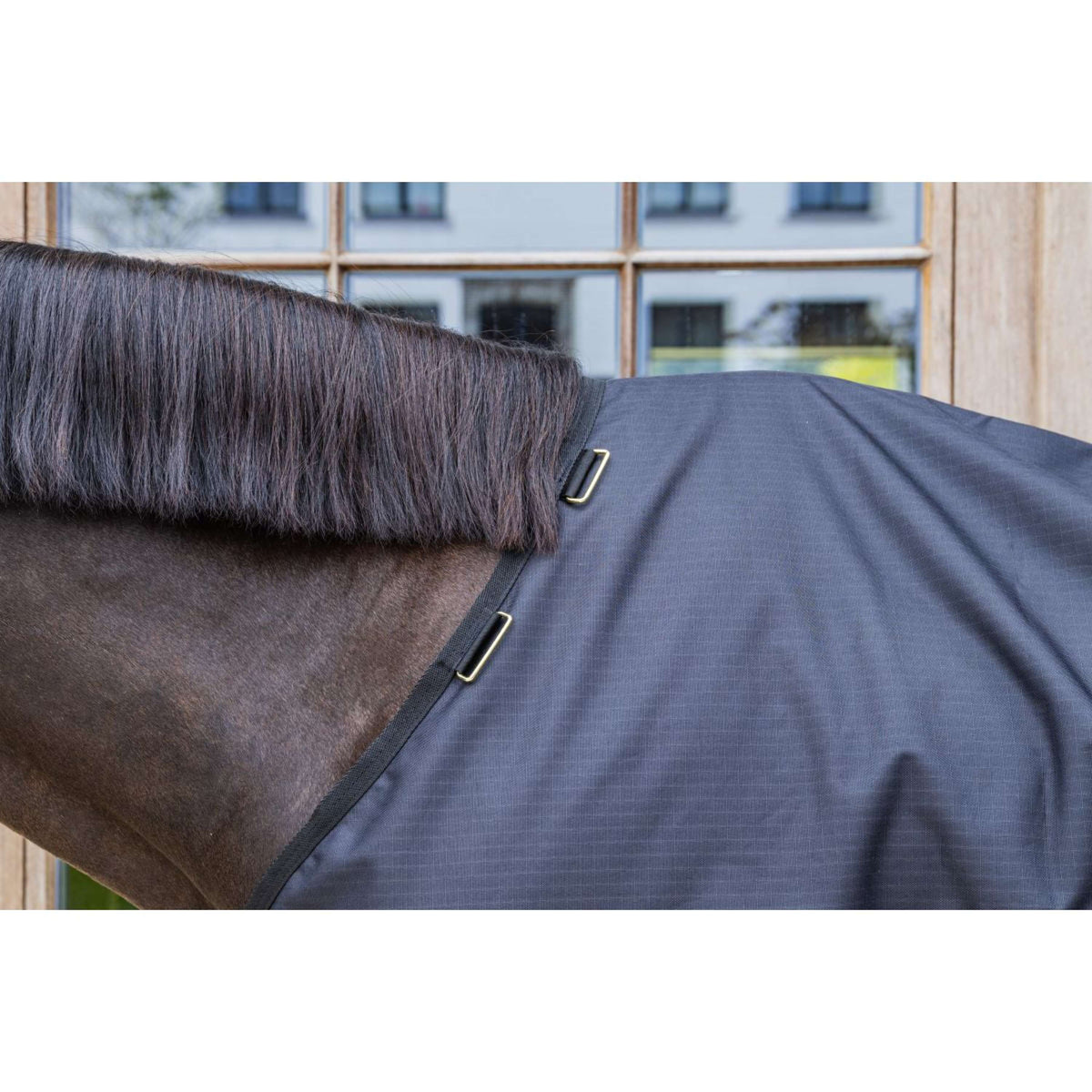 Kentucky Turnout Rug All Weather Waterproof Classic 50g Zwart