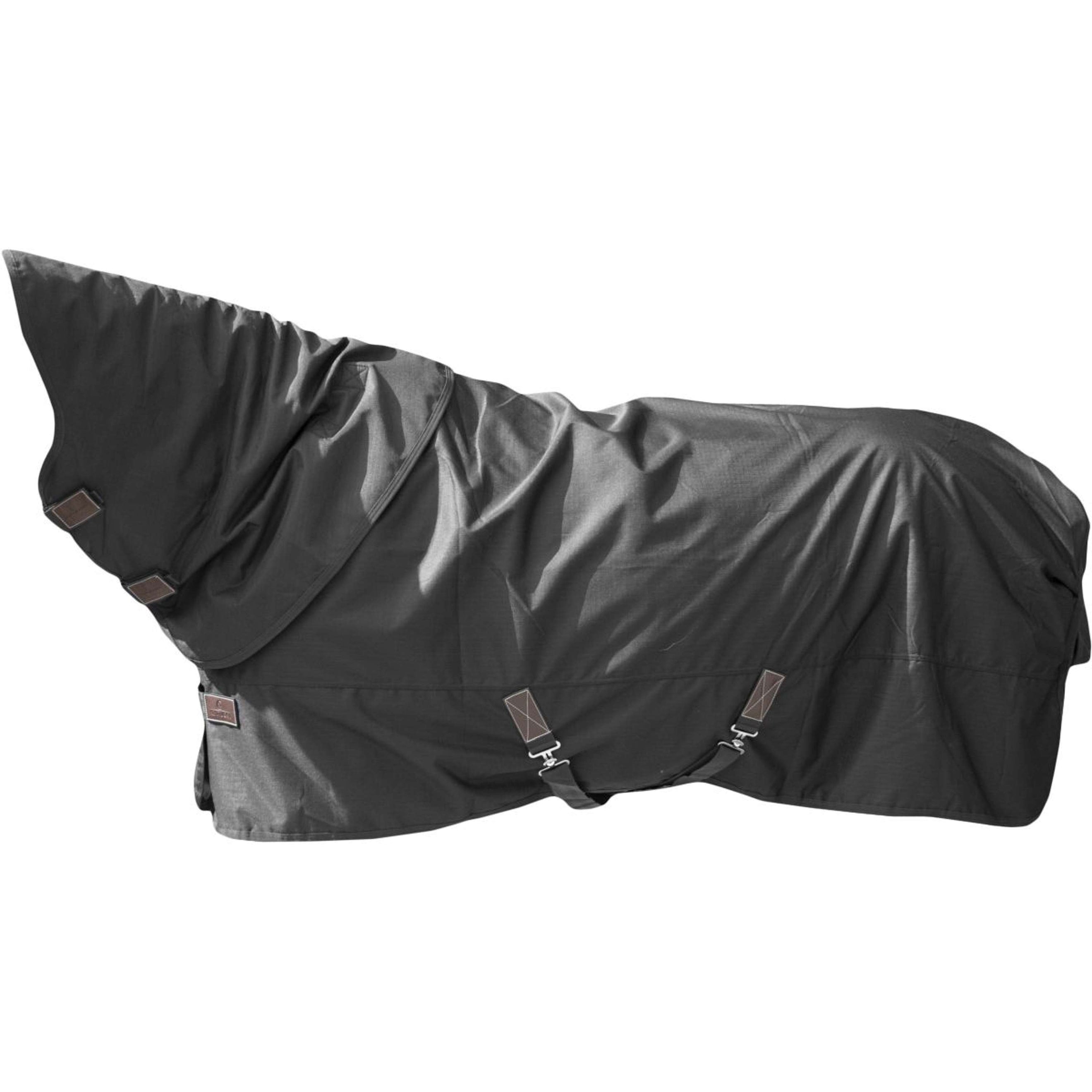 Kentucky Turnout Rug All Weather Quick Dry Fleece with Neck 150g Zwart Kentucky Turnout Rug All Weather Quick Dry Fleece with Neck 150g Zwart