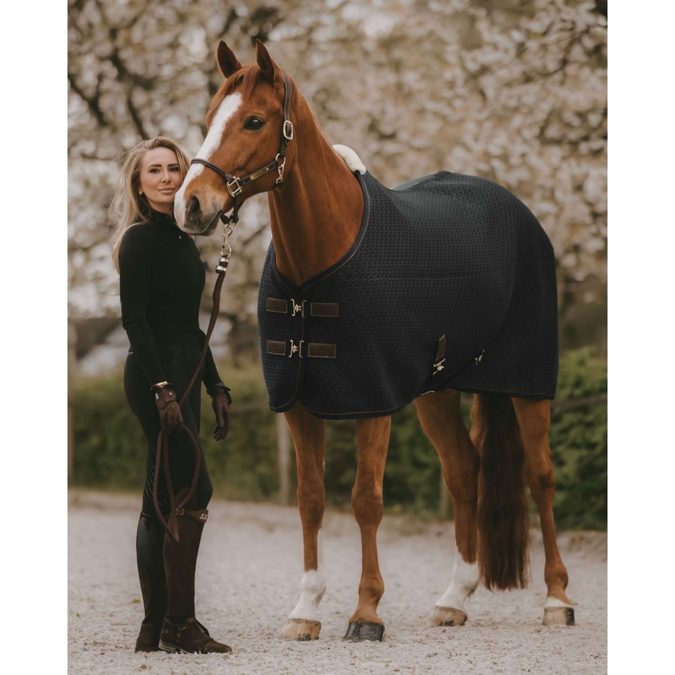 Kentucky Zweetdeken 4D Spacer Navy Kentucky Zweetdeken 4D Spacer Navy