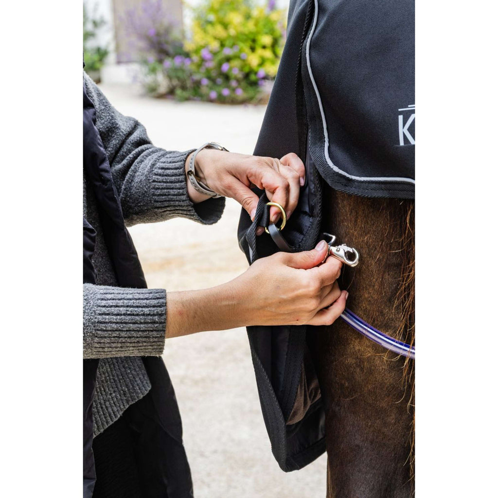 Kentucky Turnout Rug All Weather Comfort Waterproof 100g Zwart