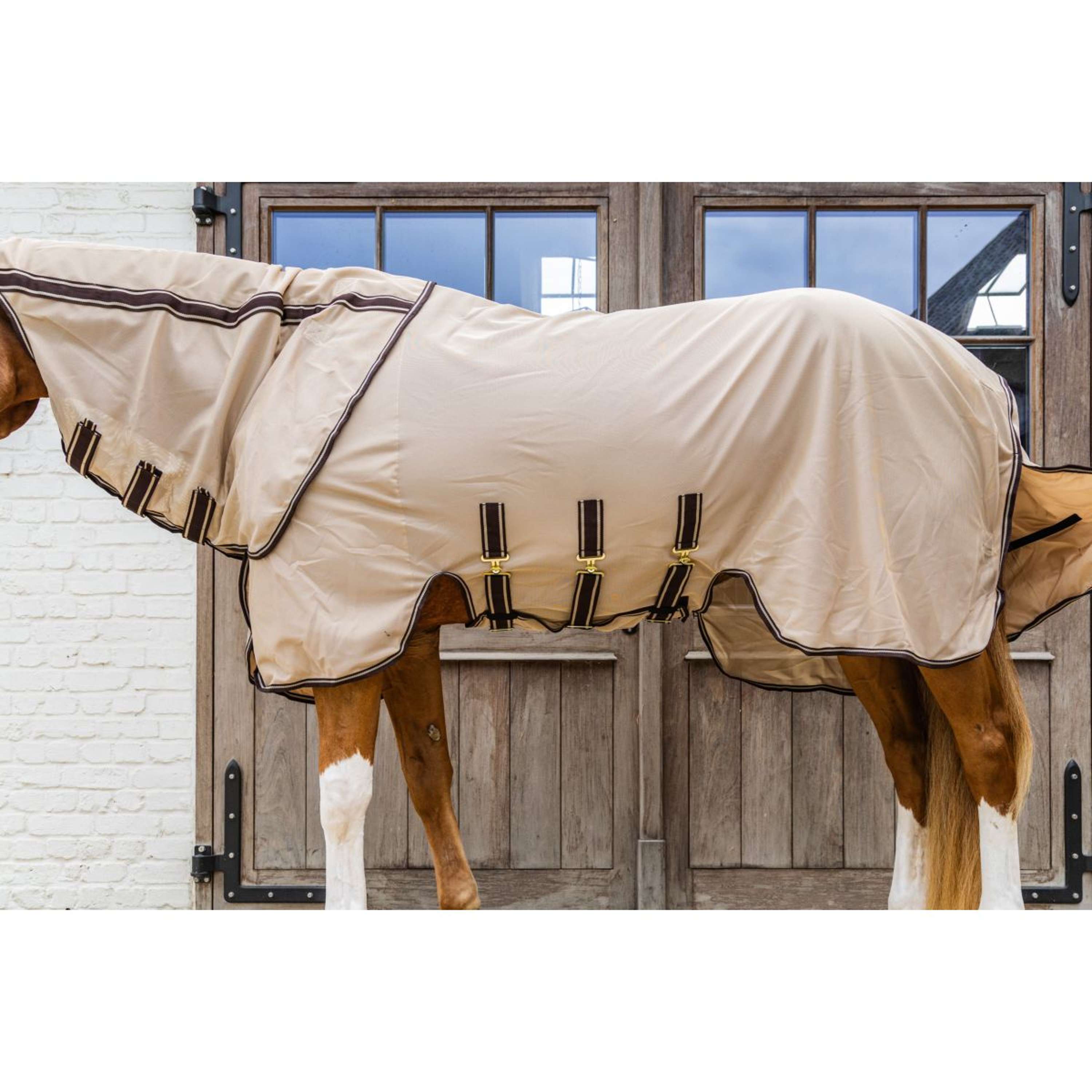 Kentucky Vliegendeken Comfort Mesh Beige/Bruin