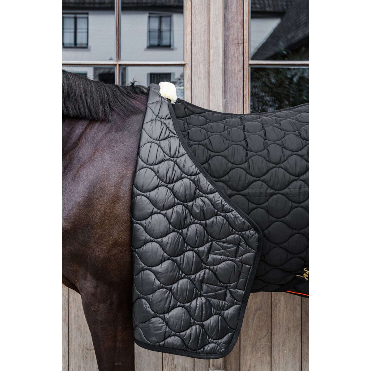 Kentucky Staldeken Wave Zwart