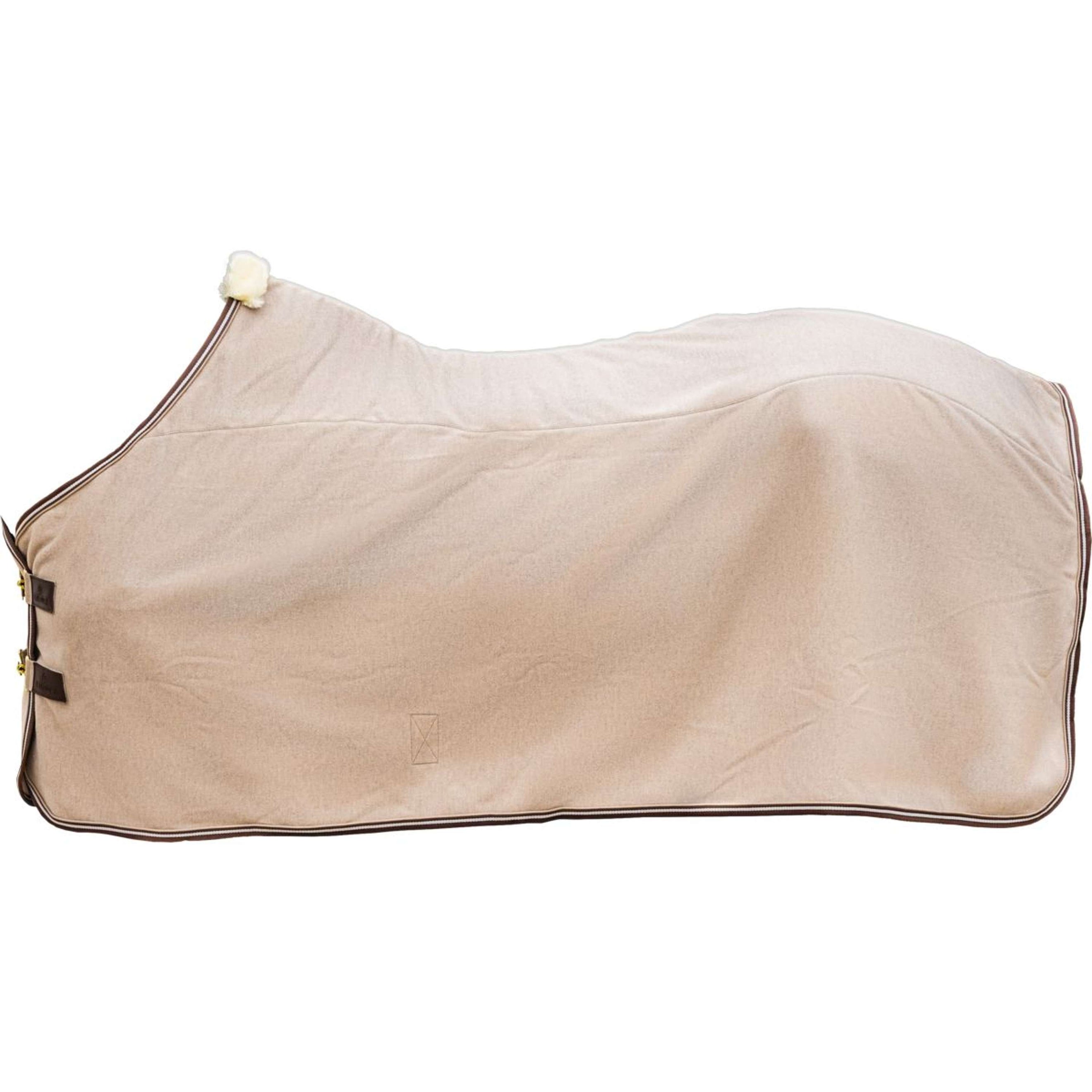 Kentucky Fleecedeken Heavy Melange Beige