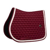 Kentucky Horsewear Zadeldekje Plaited Springen Bordeaux