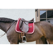 Kentucky Horsewear Zadeldekje Plaited Dressuur Bordeaux