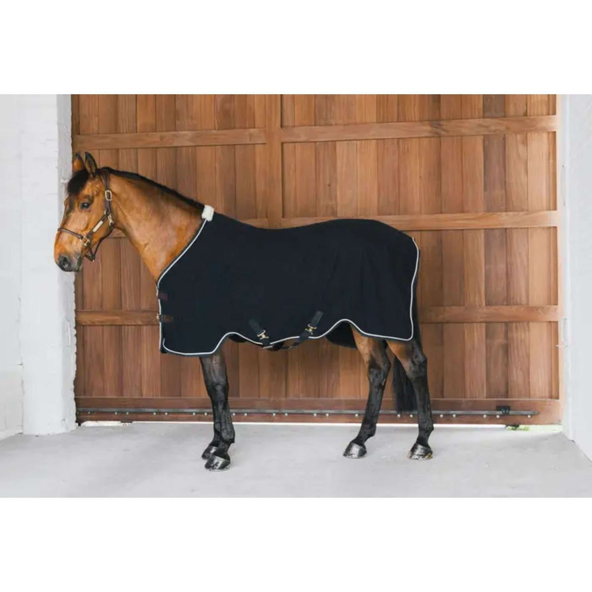 Kentucky Horsewear Fleece Deken Vegan Wool Zwart