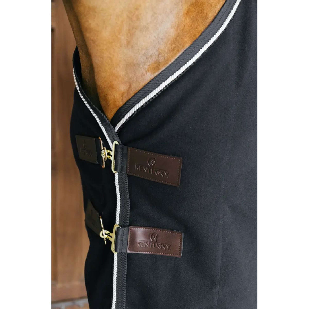 Kentucky Horsewear Fleece Deken Vegan Wool Zwart