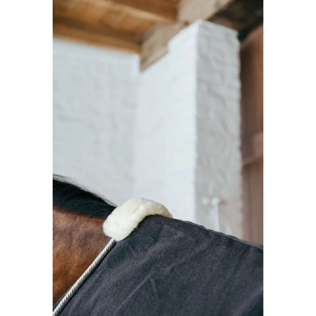 Kentucky Horsewear Fleece Deken Vegan Wool Grijs