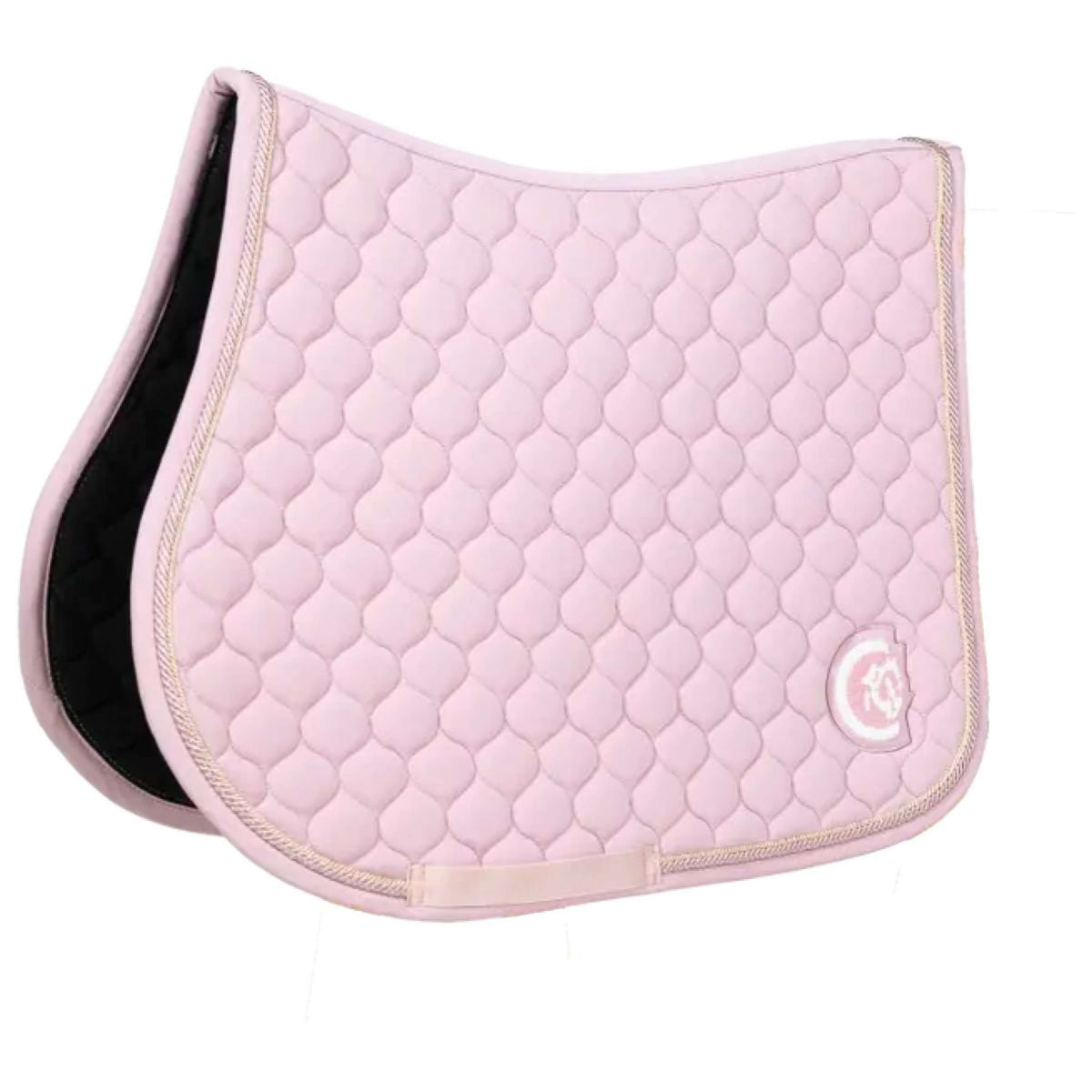 Kentucky Horsewear Zadeldekje Onion Quilt 3D Logo Springen Licht Roze