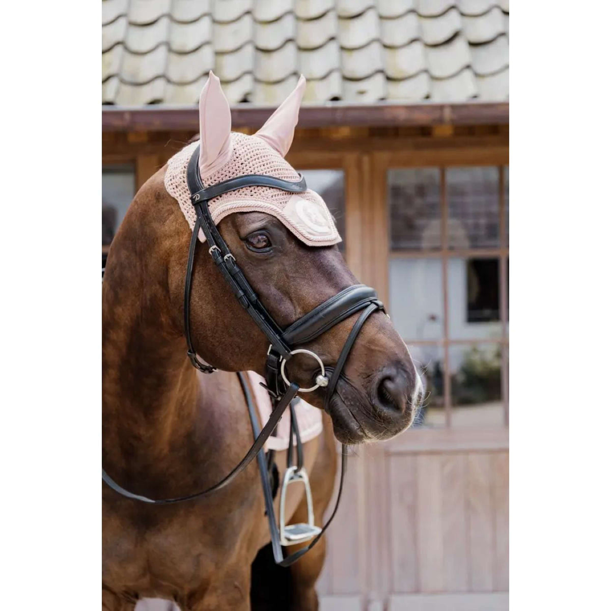 Kentucky Horsewear Oornetje Wellington 3D Logo Oudroze