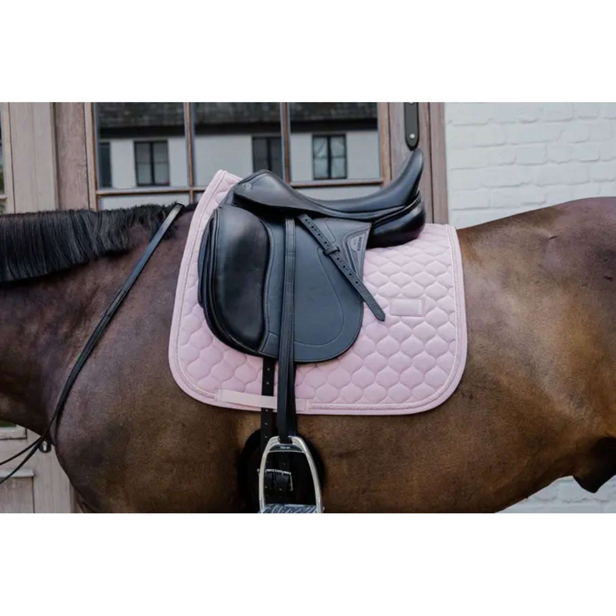 Kentucky Horsewear Zadeldekje Onion Quilt Dressuur Licht Roze