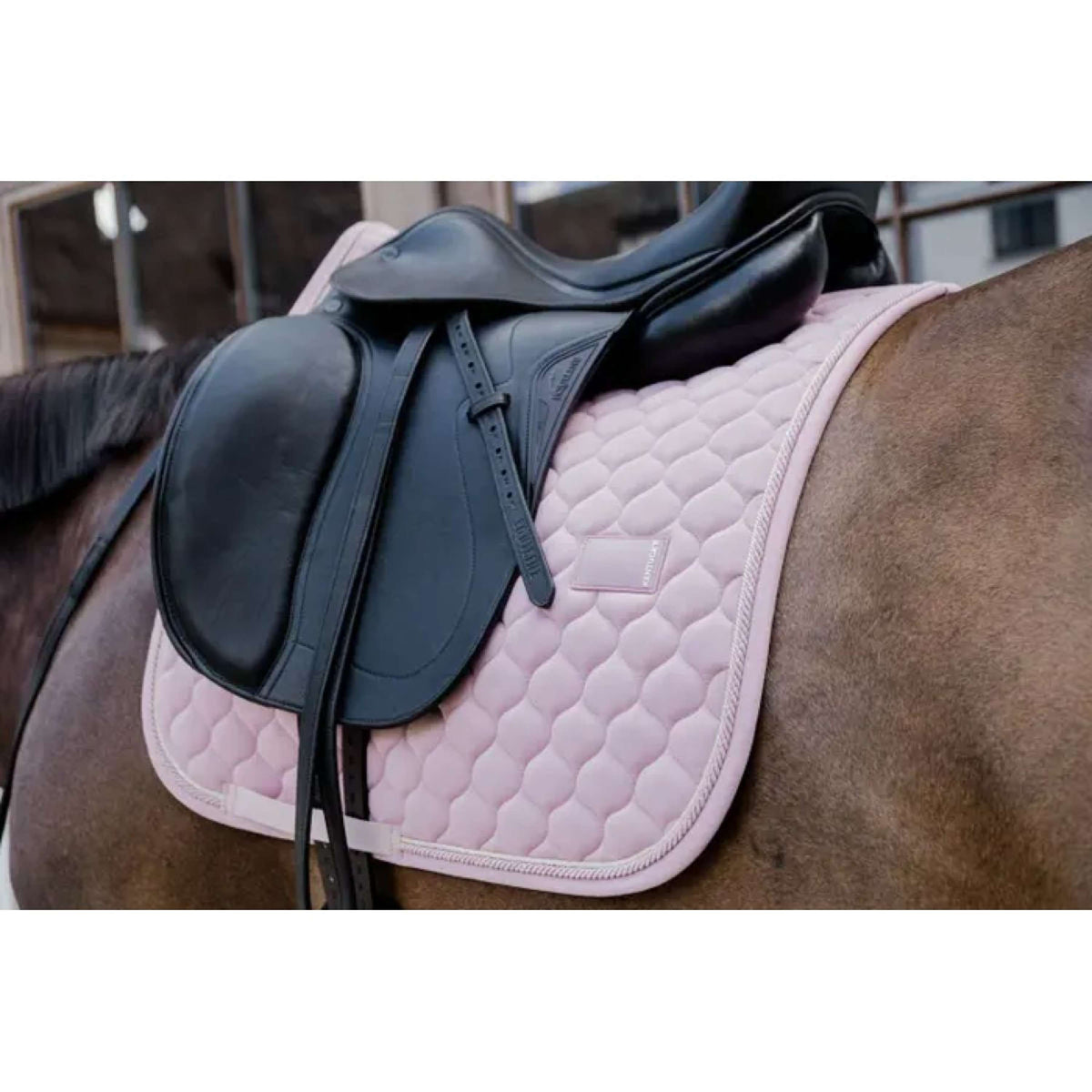 Kentucky Horsewear Zadeldekje Onion Quilt Dressuur Licht Roze