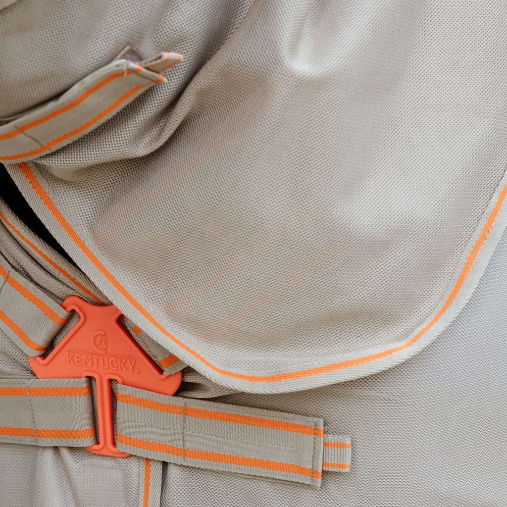 Kentucky Vliegendeken Comfort Mesh Beige/Oranje