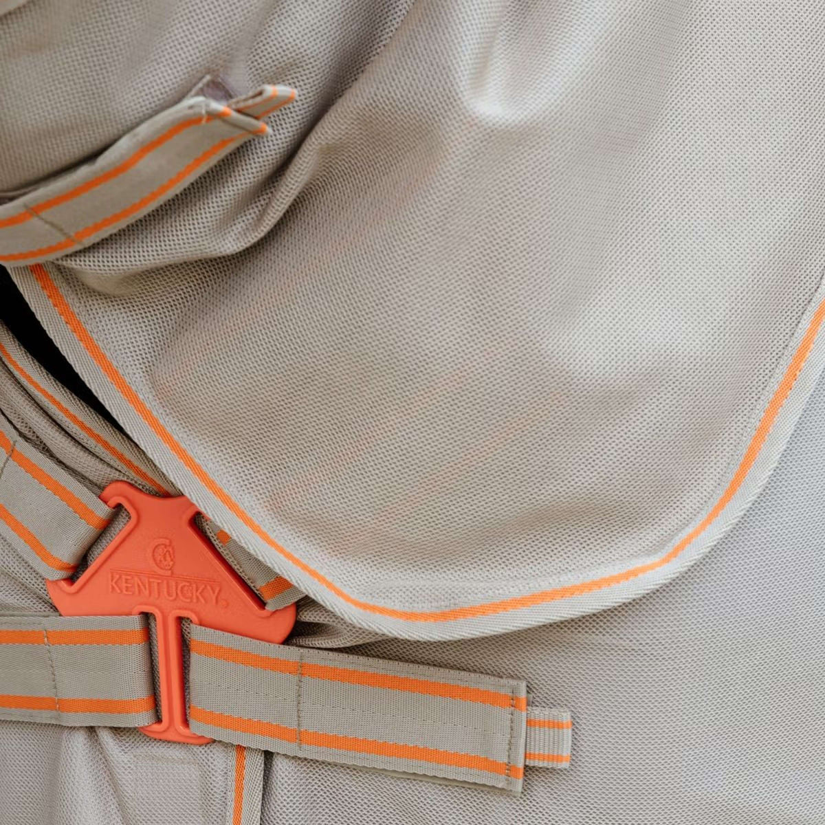 Kentucky Vliegendeken Comfort Mesh Beige/Oranje