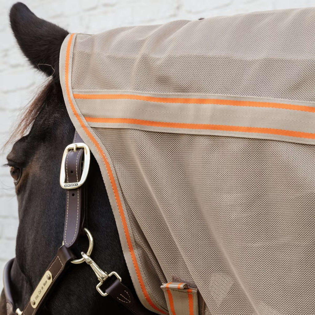 Kentucky Vliegendeken Comfort Mesh Beige/Oranje
