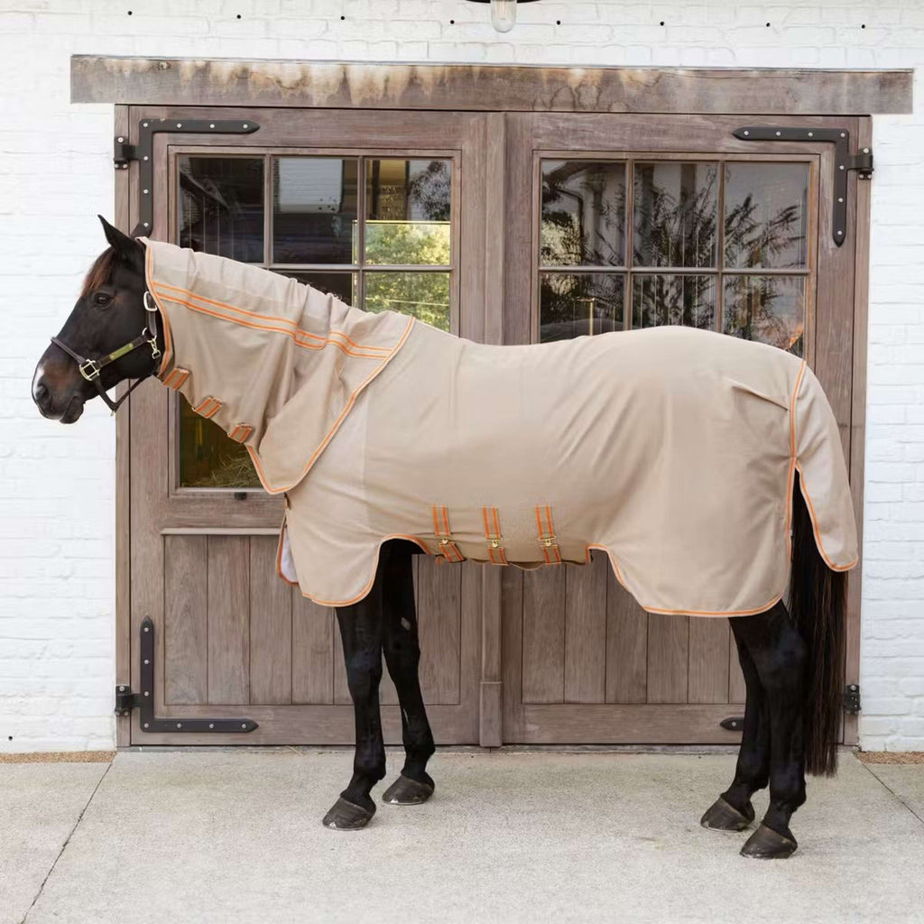Kentucky Vliegendeken Comfort Mesh Beige/Oranje