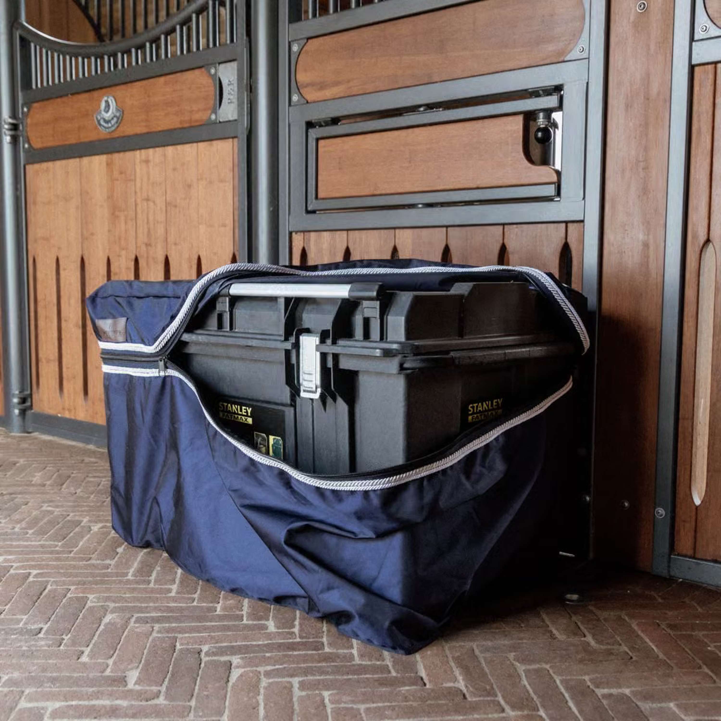 Kentucky Horsewear Box Cover Stanley Classic Navy