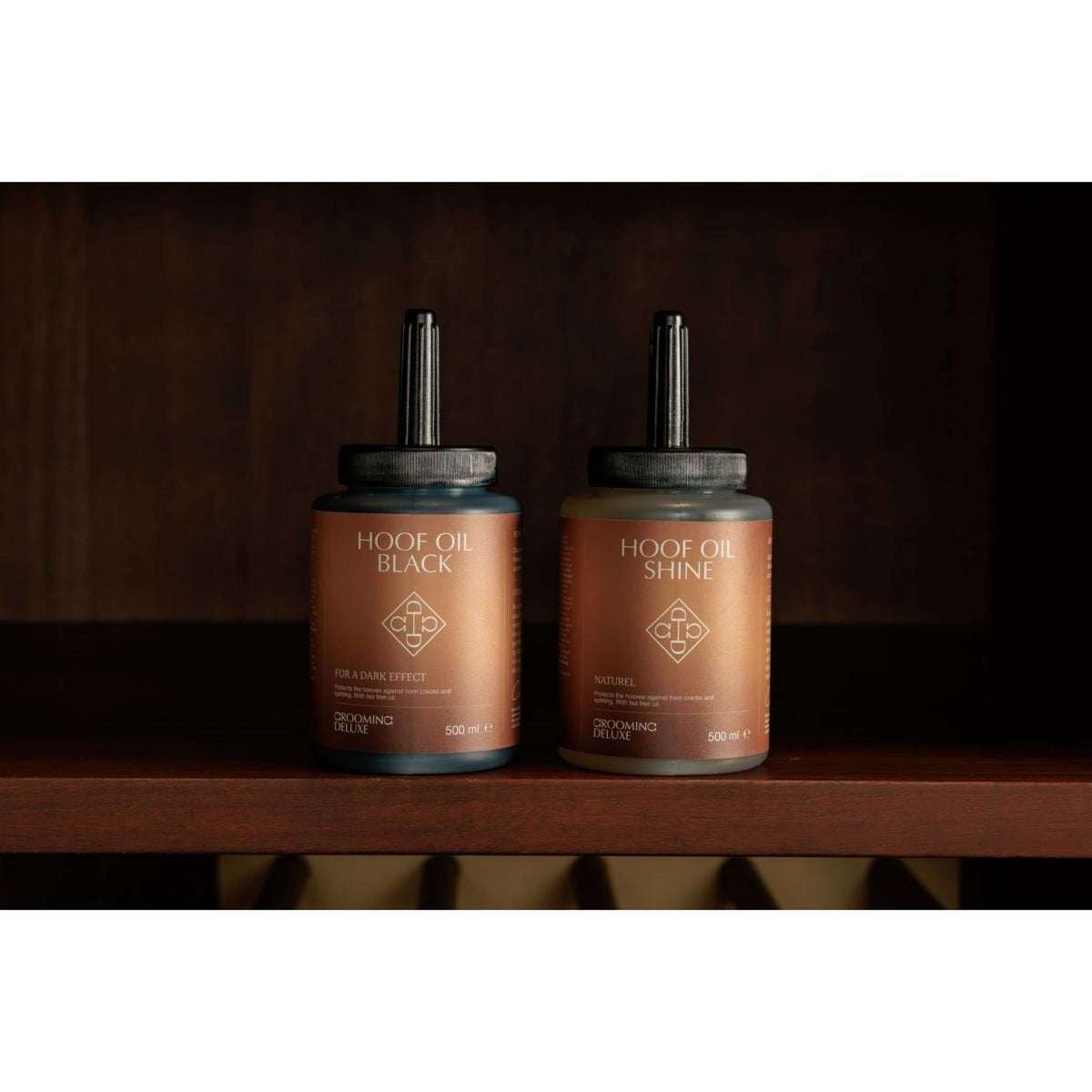 Grooming Deluxe by Kentucky Hoefolie Shine Zwart