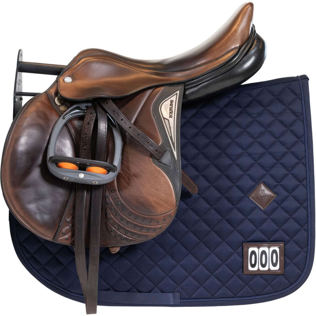 Kentucky Zadelrek Metal met Dekjeshouder Steel Black
