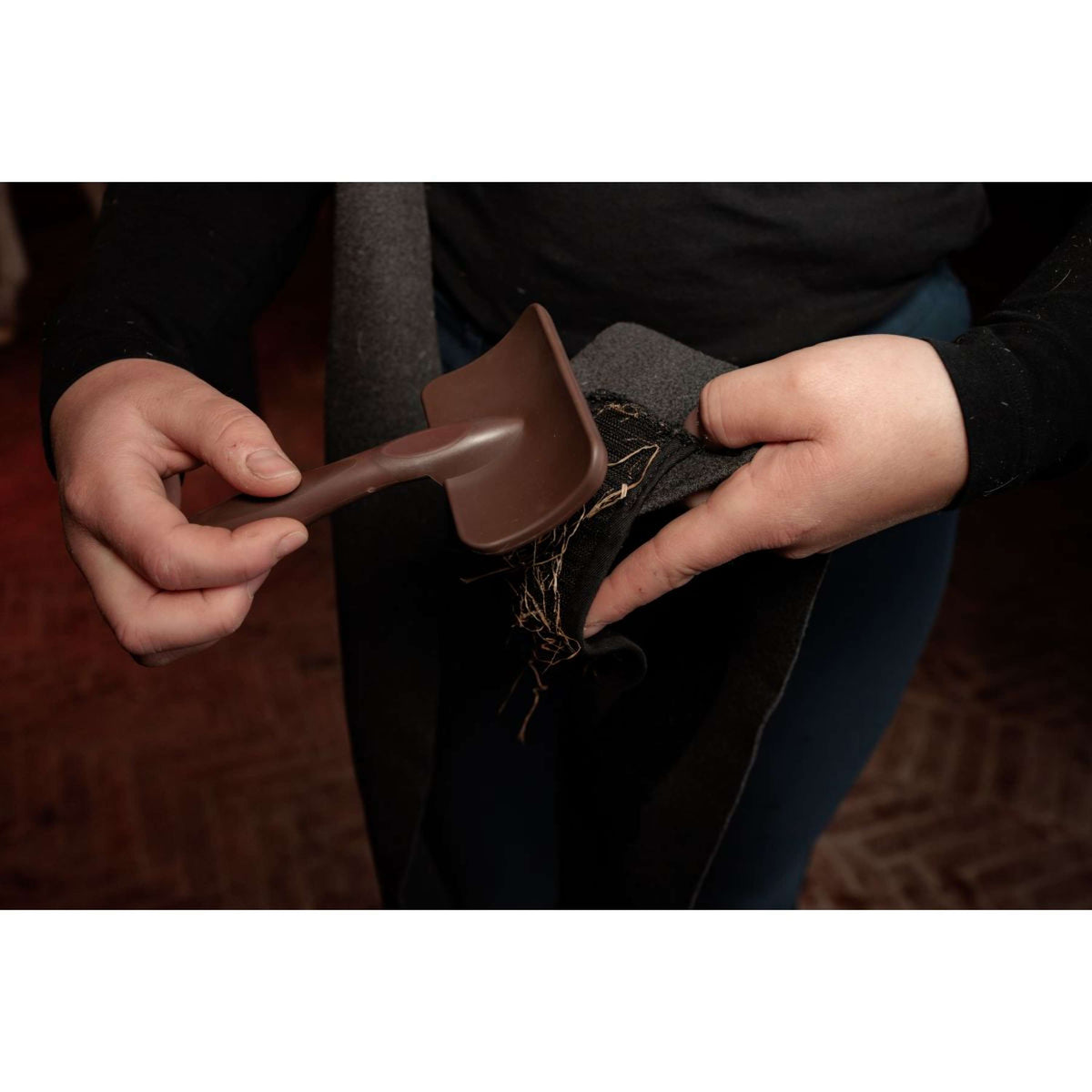 Grooming Deluxe by Kentucky Velcro Cleaning Brush Bruin