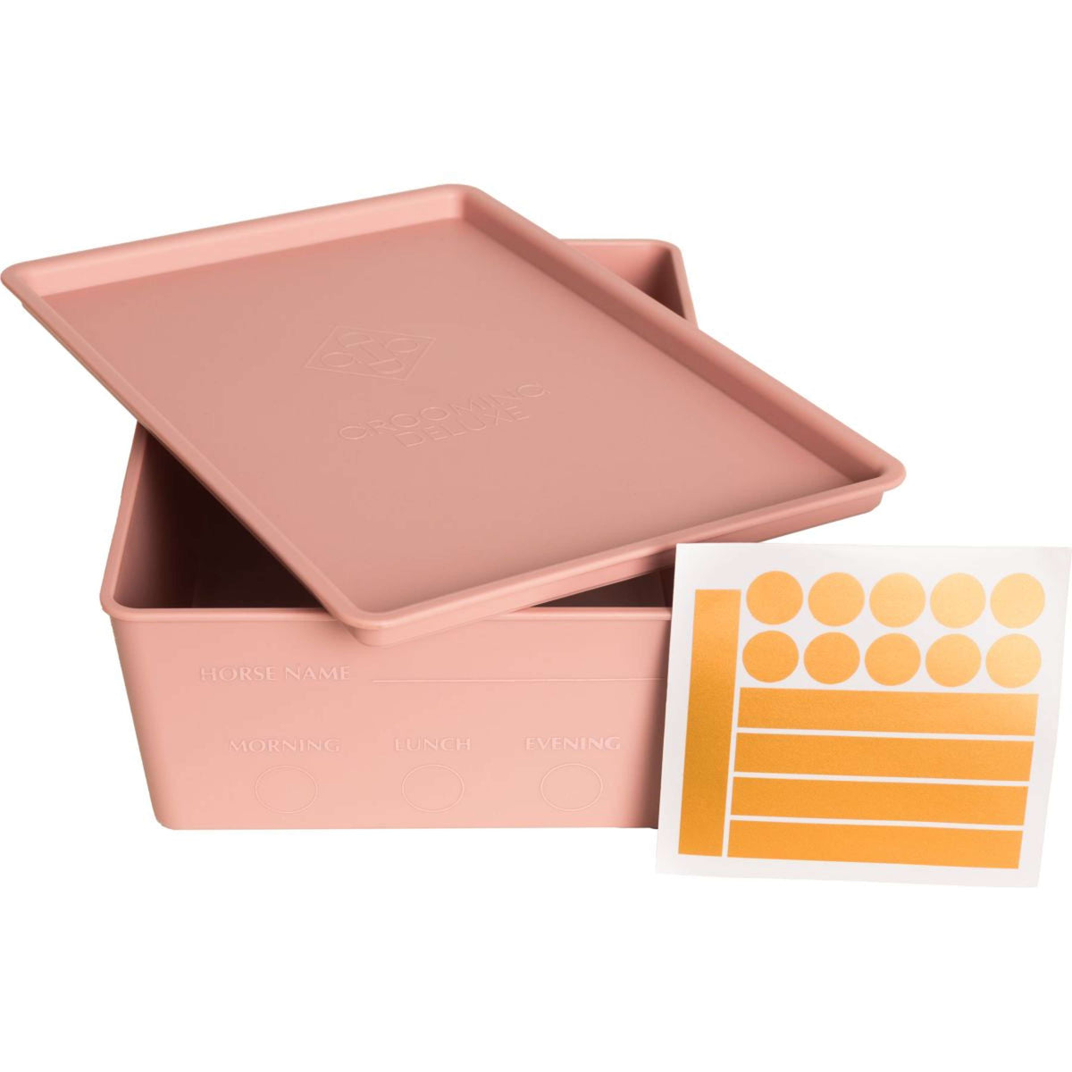 Kentucky Voerbak met Deksel Old Rose