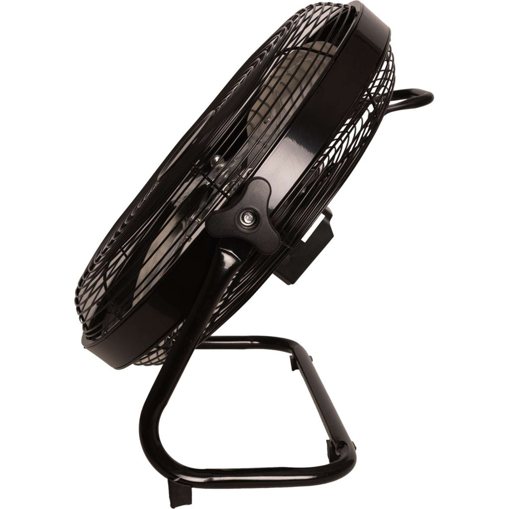 Kentucky Draadloze Ventilator met Batterij en Oplader Zwart