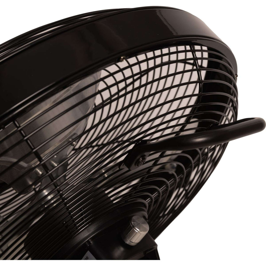 Kentucky Draadloze Ventilator met Batterij en Oplader Zwart