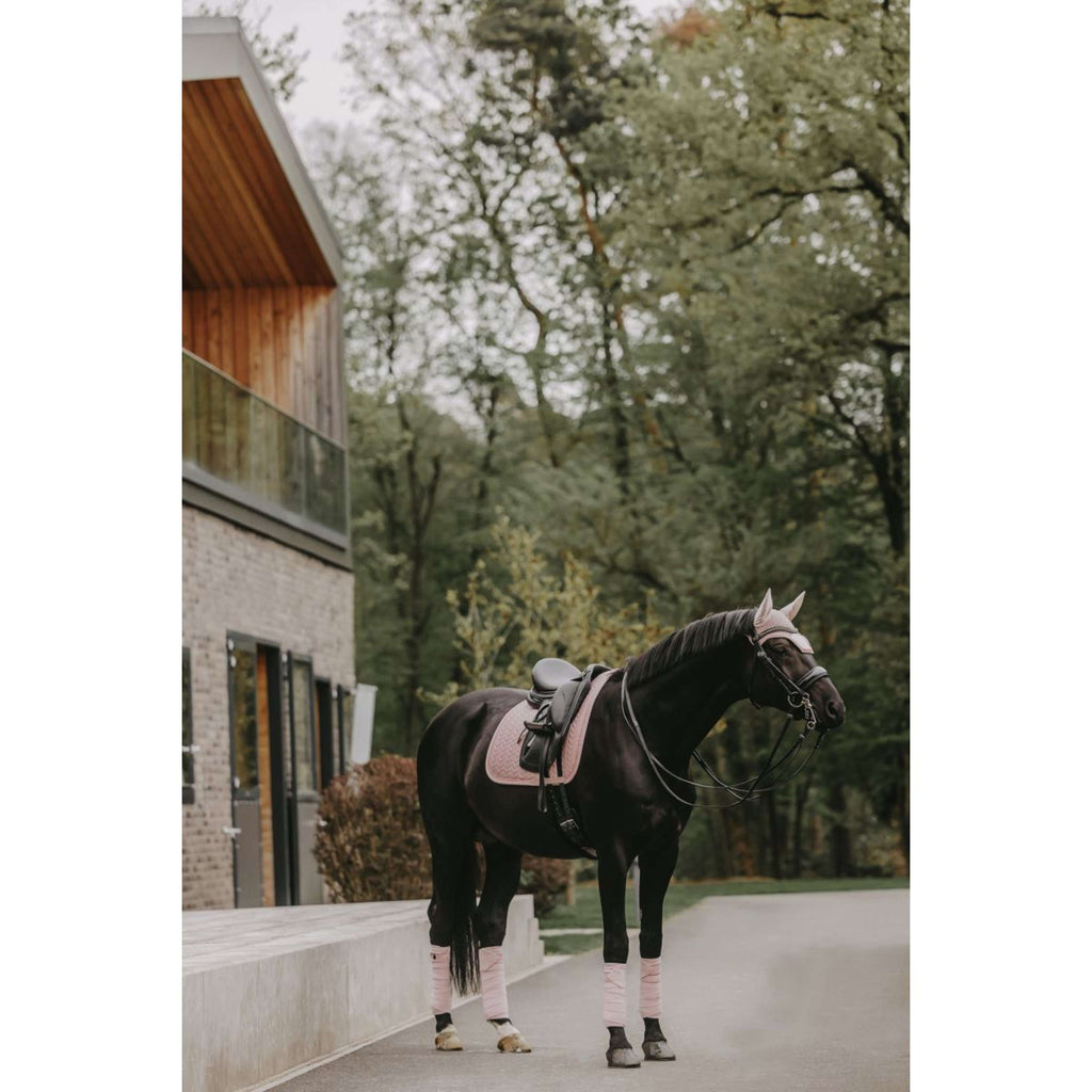 Kentucky Zadeldekje Velvet Pearls Dressuur Soft Rose