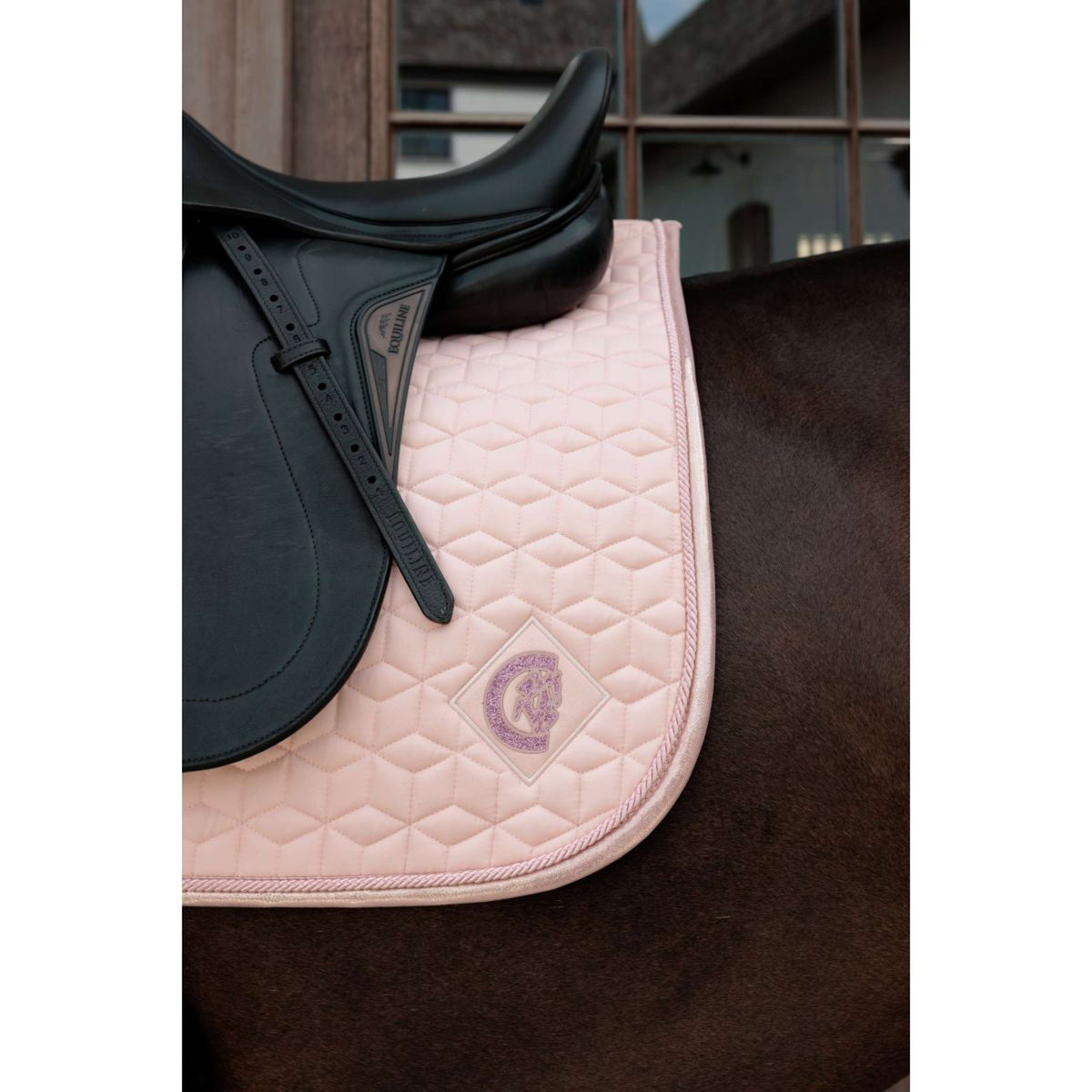 Kentucky Zadeldekje Sparkling Dressuur Old Rose