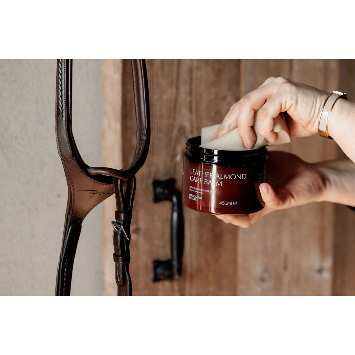 Grooming Deluxe by Kentucky Leather Almond care balm