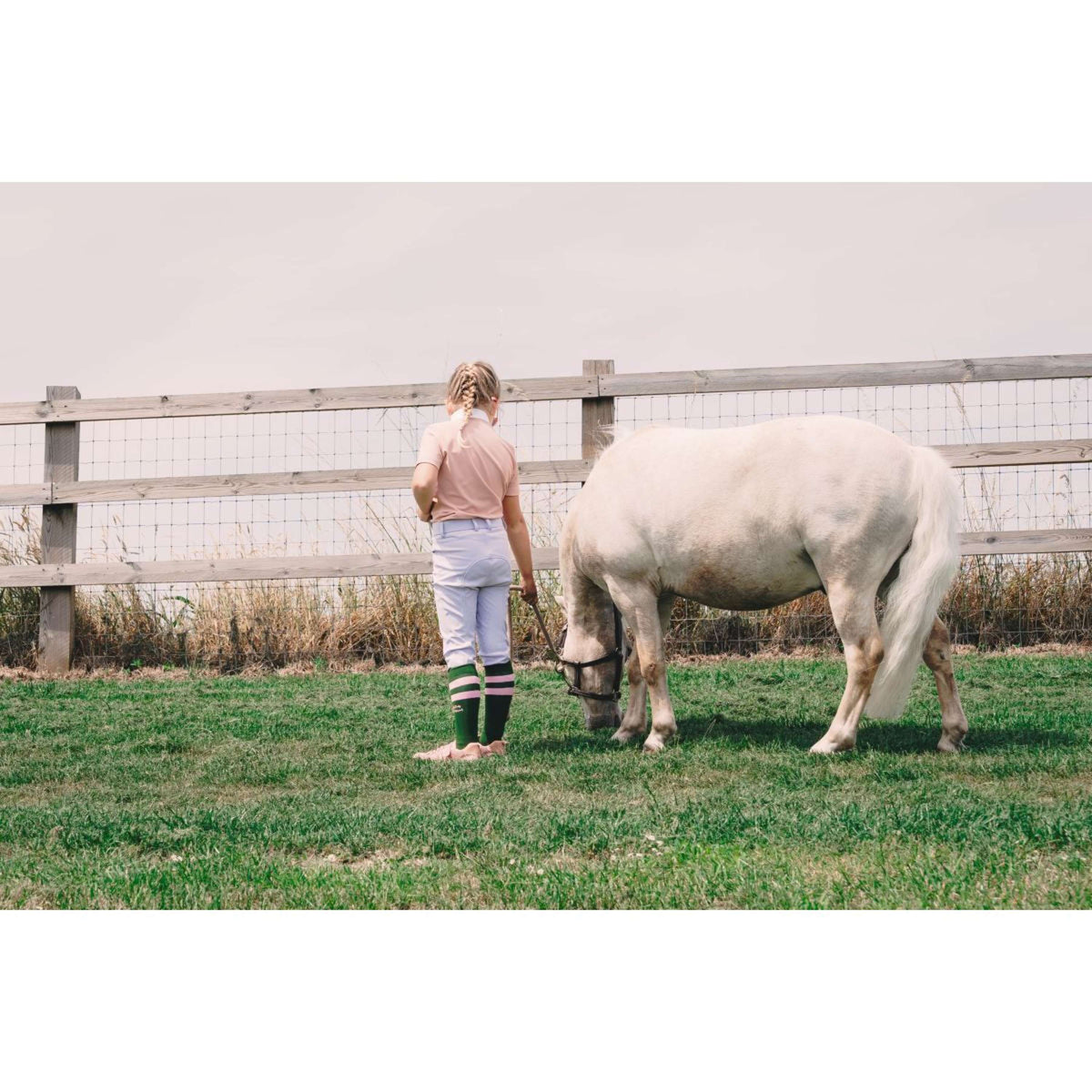 Kentucky Rijbroek Miami City Knee Grip Girls Lichtpaars